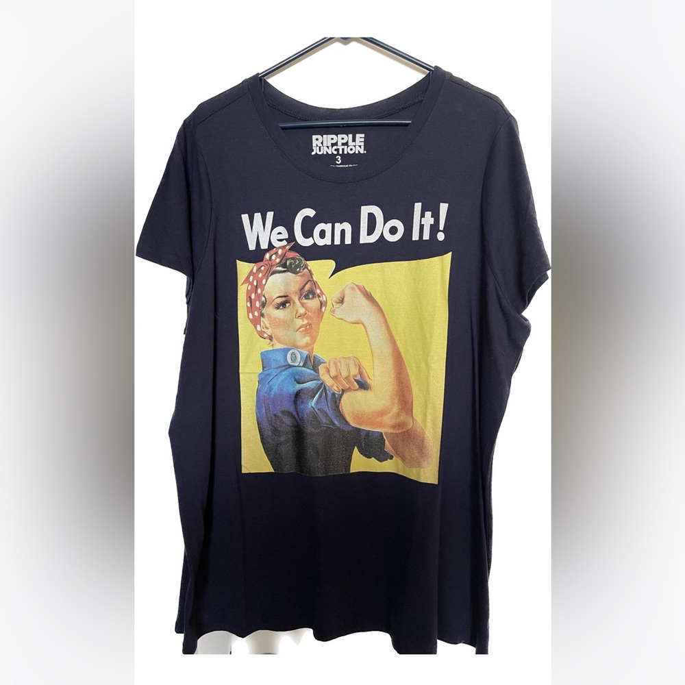Torrid NWT Rosie the riveter classic fit crew tee size 3